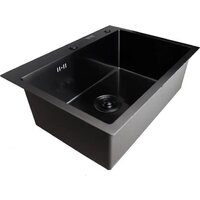 Кухонная мойка MARRBAXX B6045-R (черный/графит) - Превью изображения №5 — Интернет-магазин Time-Shop