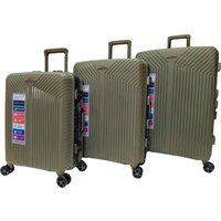 Чемодан-спиннер Mironpan 11276 (M, серый) - Превью изображения №2 — Интернет-магазин Time-Shop