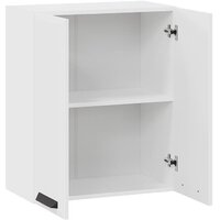 Шкаф навесной Трия Тиана 1В6 (белый/белый супермат) - Превью изображения №2 — Интернет-магазин Time-Shop