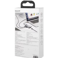 Док-станция Baseus Metal Gleam Series 6-in-1 Multifunctional USB Type C CAHUB-CW0G - Превью изображения №8 — Интернет-магазин Time-Shop