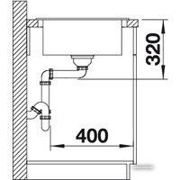 Кухонная мойка Blanco Elon XL 6 S (темная скала) - Превью изображения №3 — Интернет-магазин Time-Shop