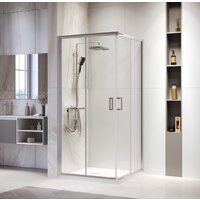 Душевой уголок RGW PA-39 03083900-11 100x100 (хром/прозрачное стекло) - Превью изображения №1 — Интернет-магазин Time-Shop