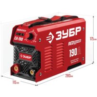 Сварочный инвертор Зубр СА-190 - Превью изображения №2 — Интернет-магазин Time-Shop