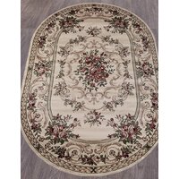 Ковер для жилой комнаты Merinos Colizey D057-OVAL-CREAM (1.5х2.3) - Превью изображения №2 — Интернет-магазин Time-Shop