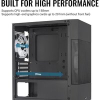 Корпус AeroCool Atomic Lite-G-BK-V2 - Превью изображения №18 — Интернет-магазин Time-Shop