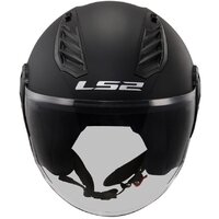 Мотошлем LS2 OF616 Airflow 2 Solid (M, черный матовый) - Превью изображения №8 — Интернет-магазин Time-Shop