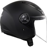 Мотошлем LS2 OF616 Airflow 2 Solid (M, черный матовый) - Превью изображения №13 — Интернет-магазин Time-Shop