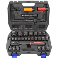 Набор трещотка с головками FORSAGE F-4323-5MPB (32 предмета) - Превью изображения №2 — Интернет-магазин Time-Shop