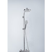 Душевая система  Hansgrohe Crometta 160 1jet Showerpipe (27264400) - Превью изображения №2 — Интернет-магазин Time-Shop