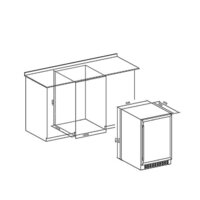Винный шкаф MAUNFELD MBWC-135D46 - Превью изображения №2 — Интернет-магазин Time-Shop