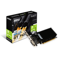 Видеокарта MSI GeForce GT 710 2GB DDR3 [GT 710 2GD3H LP] - Превью изображения №4 — Интернет-магазин Time-Shop