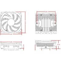 Кулер для процессора ID-Cooling IS-37-XT Black - Превью изображения №7 — Интернет-магазин Time-Shop