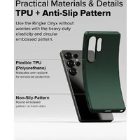 Чехол для телефона Ringke Onyx для Galaxy S25 Ultra Dark Green - Превью изображения №5 — Интернет-магазин Time-Shop