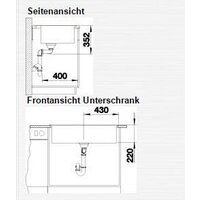 Кухонная мойка Blanco Naya XL 9 521813 (серый камень) - Превью изображения №4 — Интернет-магазин Time-Shop