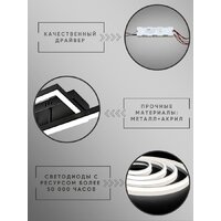 Припотолочная люстра Aitin Pro L71140/2 (черный) - Превью изображения №9 — Интернет-магазин Time-Shop