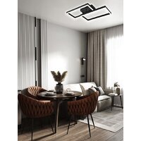 Припотолочная люстра Aitin Pro L71140/2 (черный) - Превью изображения №3 — Интернет-магазин Time-Shop