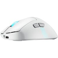 Игровая мышь ASUS ROG Keris II Origin Moonlight White - Превью изображения №8 — Интернет-магазин Time-Shop