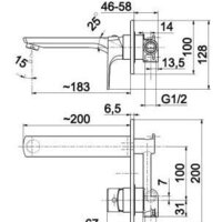 Смеситель Armatura Mokait 5539-810-00 - Превью изображения №2 — Интернет-магазин Time-Shop