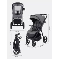 Коляска прогулочная «книга» MOWbaby Nimbus MB103 (мятный) - Превью изображения №3 — Интернет-магазин Time-Shop