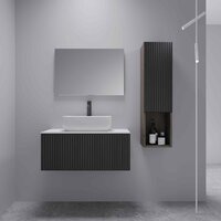  ЗОВ Тумба под умывальник Кито K100TS0MFLPM-OL100 - Превью изображения №4 — Интернет-магазин Time-Shop