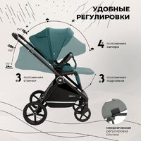 Универсальная коляска Sweet Baby Stella 2в1 (зеленый) - Превью изображения №7 — Интернет-магазин Time-Shop