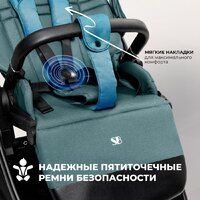 Универсальная коляска Sweet Baby Stella 2в1 (зеленый) - Превью изображения №8 — Интернет-магазин Time-Shop