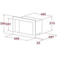 Микроволновая печь TEKA ML 8200 BI L FBK - Превью изображения №3 — Интернет-магазин Time-Shop