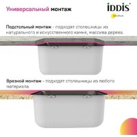 Кухонная мойка IDDIS Mate MAT44GMi77 - Превью изображения №5 — Интернет-магазин Time-Shop