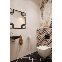 Инсталляция для унитаза Lavinia Boho Relfix 5 в 1 77010037 (черный пластик) - Превью изображения №6 — Интернет-магазин Time-Shop