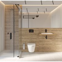 Инсталляция для унитаза Lavinia Boho Relfix 5 в 1 77010037 (черный пластик) - Превью изображения №12 — Интернет-магазин Time-Shop