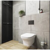 Инсталляция для унитаза Lavinia Boho Relfix 5 в 1 77010037 (черный пластик) - Превью изображения №5 — Интернет-магазин Time-Shop