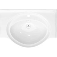 Умывальник Керамин Капри 75 (мебельный с отверстием и креплением) - Превью изображения №3 — Интернет-магазин Time-Shop