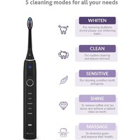 Электрическая зубная щетка TrueLife SonicBrush Clean70 UV (черный) - Превью изображения №2 — Интернет-магазин Time-Shop