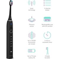 Электрическая зубная щетка TrueLife SonicBrush Clean70 UV (черный) - Превью изображения №5 — Интернет-магазин Time-Shop