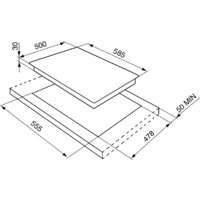 Варочная панель Smeg S64SAV2 - Превью изображения №2 — Интернет-магазин Time-Shop