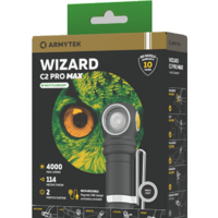Фонарь Armytek Wizard C2 Pro Max Magnet USB (белый) - Превью изображения №7 — Интернет-магазин Time-Shop