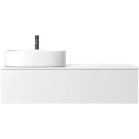  ЗОВ Тумба под умывальник Кито 120 K120LA0MWMC (аттик/белый матовый) - Превью изображения №2 — Интернет-магазин Time-Shop