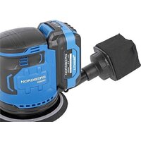 Эксцентриковая шлифмашина Nordberg NE436K (с 1-им АКБ) - Превью изображения №9 — Интернет-магазин Time-Shop