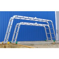 Лестница-трансформер Алюмет 4-х секционная Т 455 4х5 - Превью изображения №6 — Интернет-магазин Time-Shop