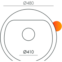 Кухонная мойка Quartz Bond 480 (туман) - Превью изображения №3 — Интернет-магазин Time-Shop