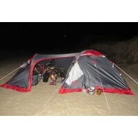 Экспедиционная палатка TRAMP Cave 3 v2 (серый) - Превью изображения №3 — Интернет-магазин Time-Shop