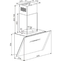 Кухонная вытяжка Hietzel CHV 6022S BL - Превью изображения №12 — Интернет-магазин Time-Shop