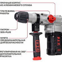 Перфоратор P.I.T. PBH20H-26A/1 (с 1-им АКБ, кейс) - Превью изображения №23 — Интернет-магазин Time-Shop