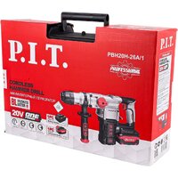 Перфоратор P.I.T. PBH20H-26A/1 (с 1-им АКБ, кейс) - Превью изображения №10 — Интернет-магазин Time-Shop