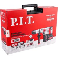 Перфоратор P.I.T. PBH20H-26A/1 (с 1-им АКБ, кейс) - Превью изображения №11 — Интернет-магазин Time-Shop