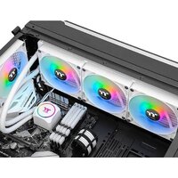 Система жидкостного охлаждения для процессора Thermaltake TH420 ARGB Snow Edition CL-W369-PL14SW-A - Превью изображения №3 — Интернет-магазин Time-Shop