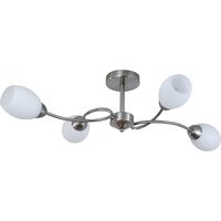 Люстра средней высоты Escada 150007/4R ES0000065 (Satin Nickel) - Превью изображения №2 — Интернет-магазин Time-Shop