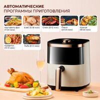 Аэрогриль (аэрофритюрница) Deerma DEM-KZ30W - Превью изображения №10 — Интернет-магазин Time-Shop