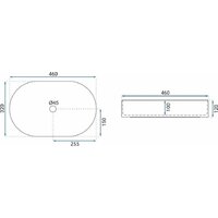 Умывальник Rea Nadia 46 REAU9249 - Превью изображения №6 — Интернет-магазин Time-Shop