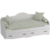 Мебельград Прованс с ящиками (бодега белая/патина премиум)